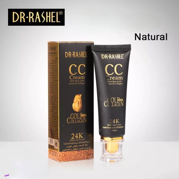 سی سی کرم طلا کلاژن دکتر راشل ۵۰ میل