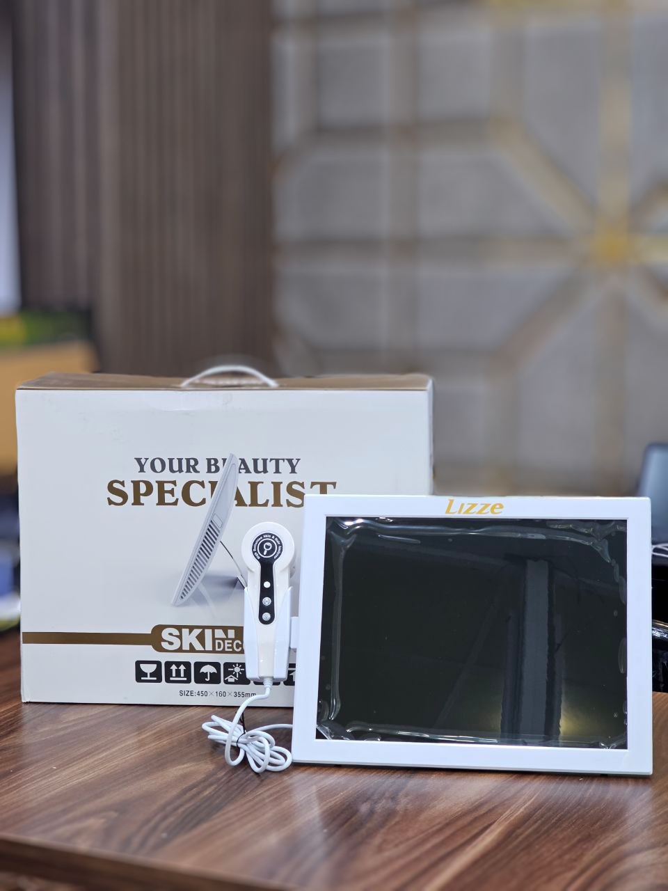دستگاه آنالیزور پوست و مو  حرفه ای برند لیز  15اینچی کیفیت اصل