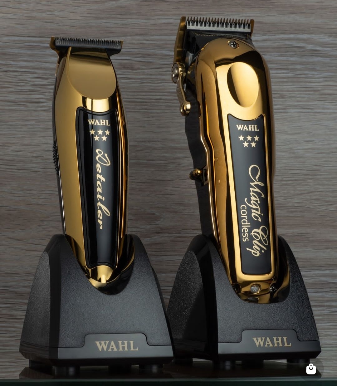 ست ماشین اصلاح مجیک کلیپ گلد ساخت آمریکا و خط زن دیتیلر شارژی اصل آمریکا