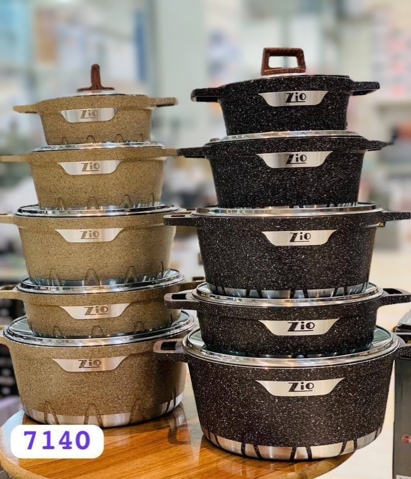 سرویس_قابلمه 10پارچه مارک زیو اصل