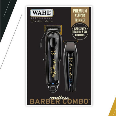 ست ماشین اصلاح وال مدل Cordless Barber Combo با تیغه تیتانیوم اصل اورجینال