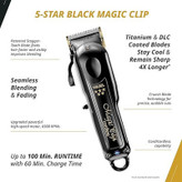 ست ماشین اصلاح وال مدل Cordless Barber Combo با تیغه تیتانیوم اصل اورجینال
