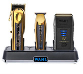 ست ماشین اصلاح، خط زن دیتیلر مجیک کلیپ گلد، و شیور وال ونیش (WAHL) اصل اورجینال